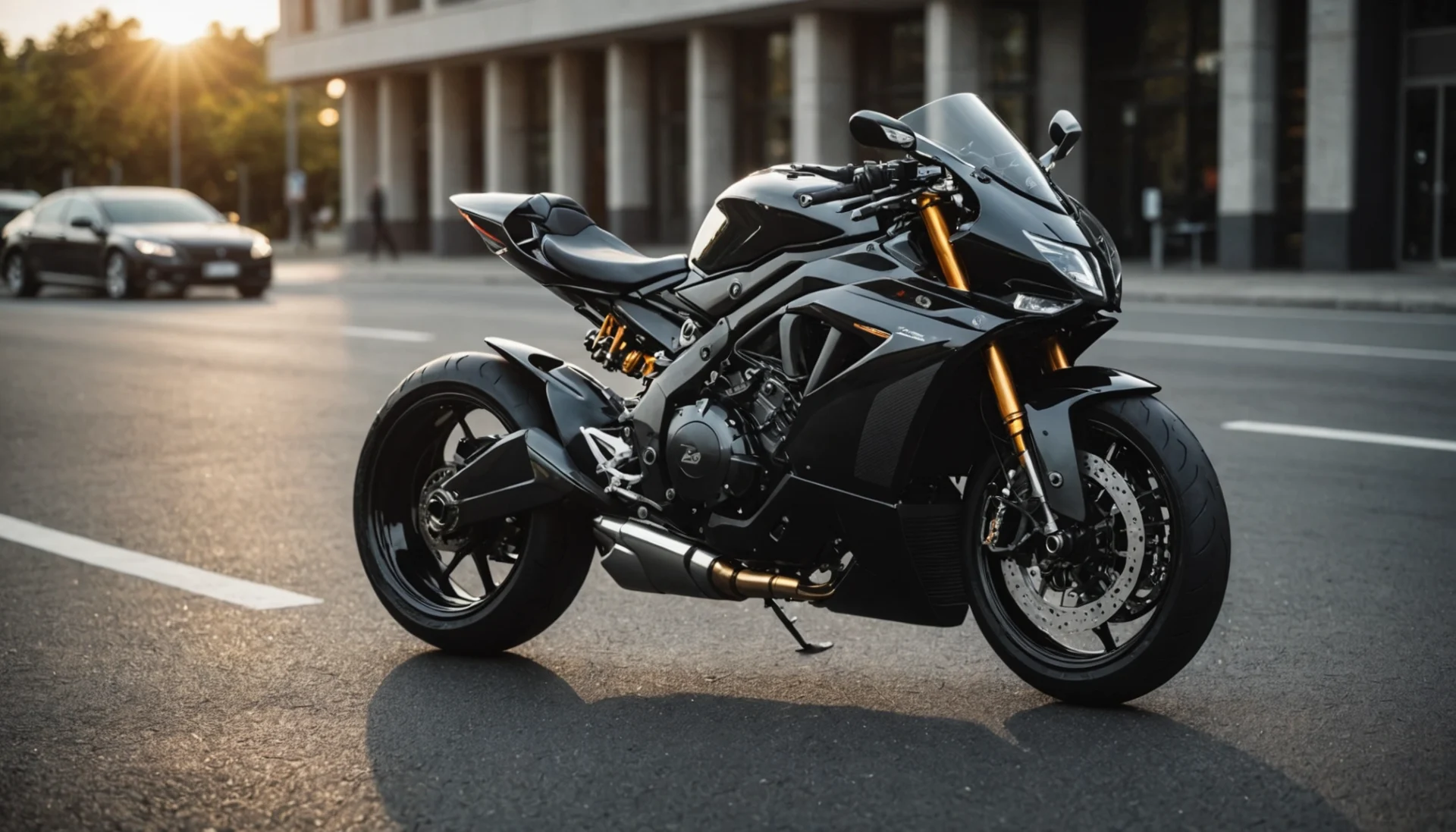 covering carbone moto