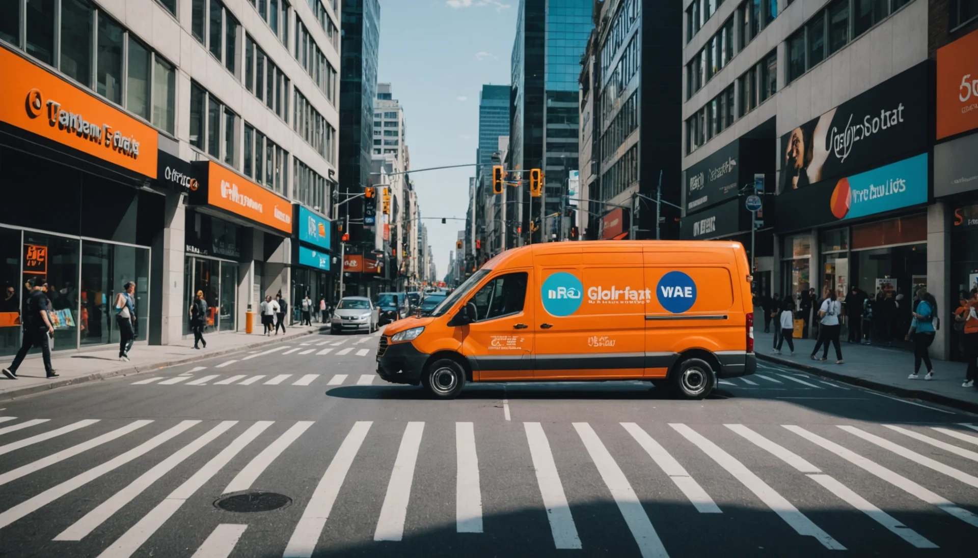 marquage sur vehicule