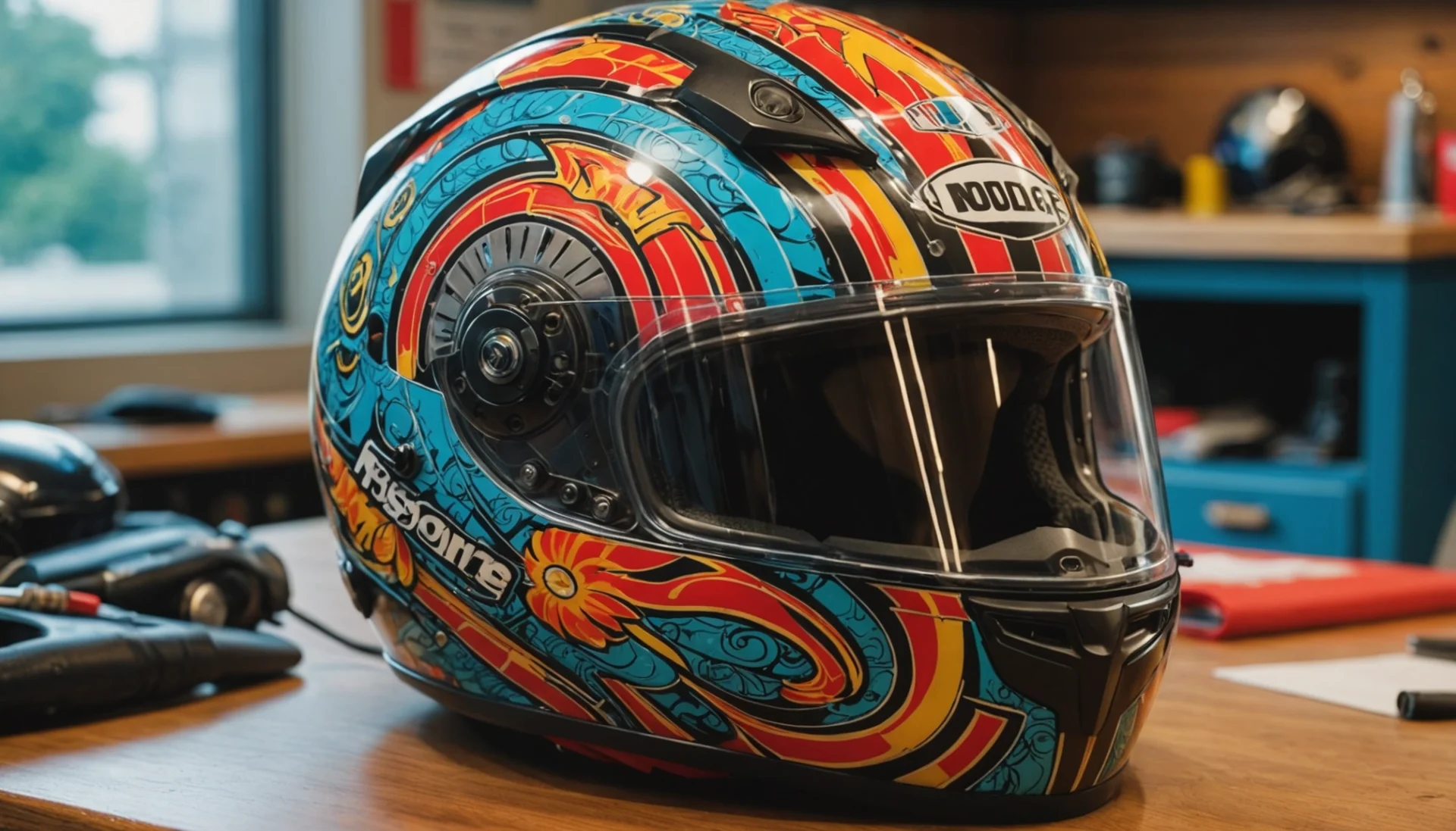 covering casque moto