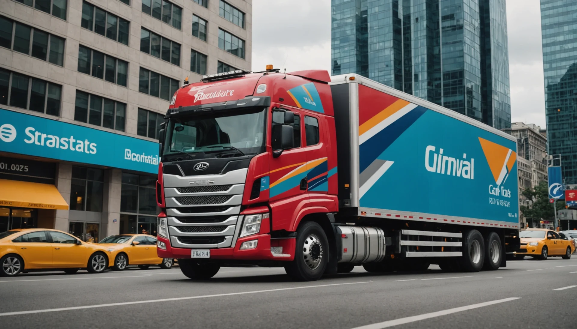 Le covering de camions : un impact visuel surprenant pour votre marque